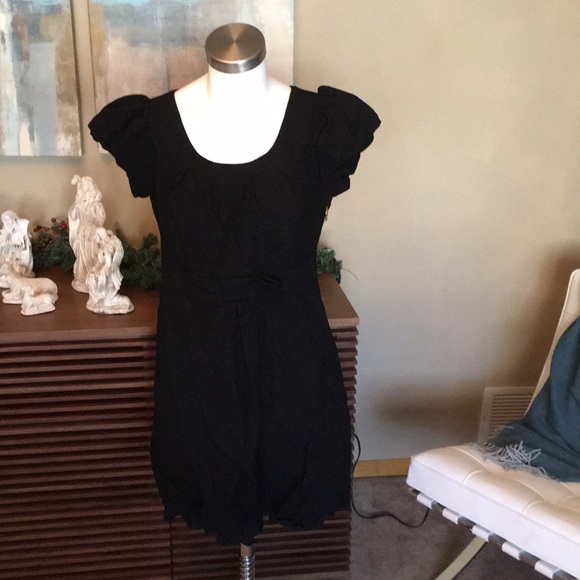 Juicy Couture black sparkly bow dress, size 8 - Picture 2 of 5